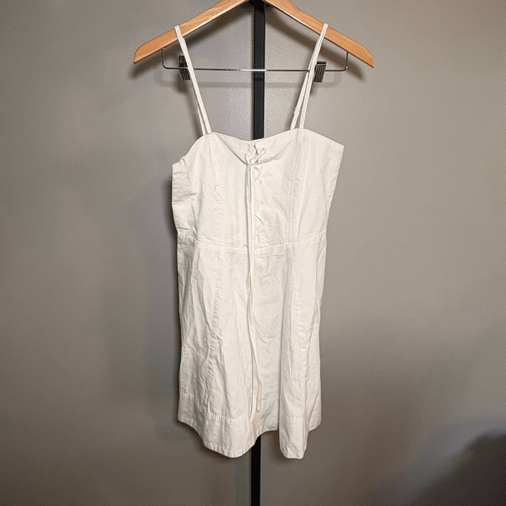 Women's OAK + FORT White Mini Dress M‎